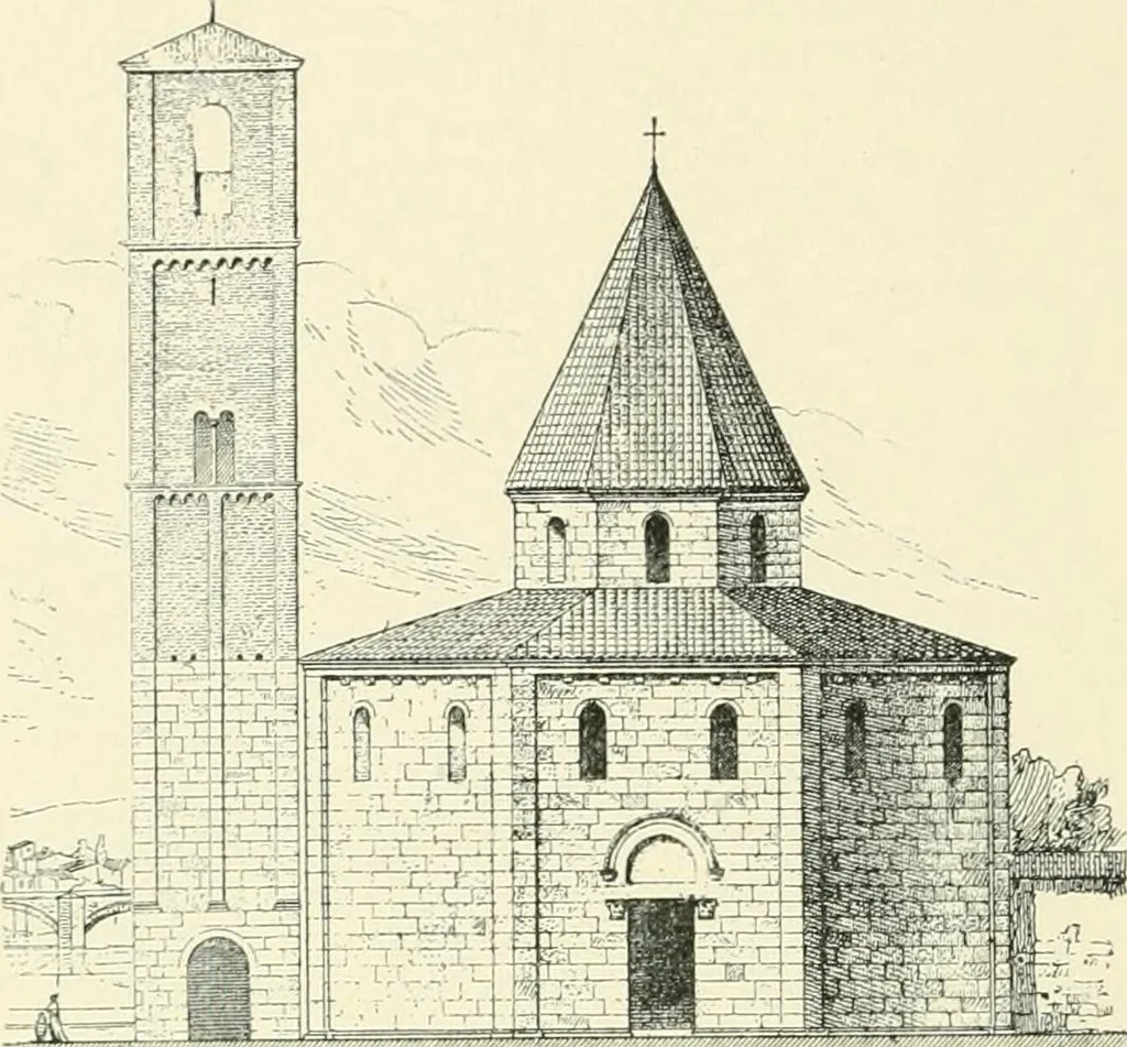 An illustration from A history of architecture in Italy from the time of Constantine to the dawn of the renaissance, 1901, leaf 303