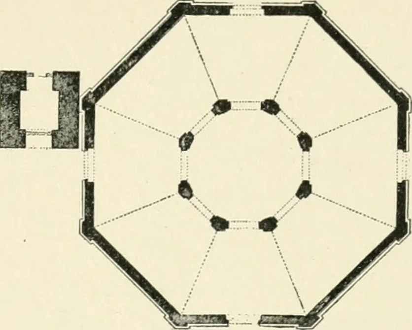 An illustration from A history of architecture in Italy from the time of Constantine to the dawn of the renaissance, 1901, leaf 304