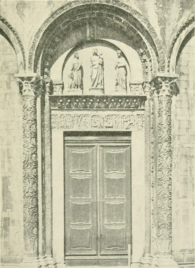 An illustration from A history of architecture in Italy from the time of Constantine to the dawn of the renaissance, 1901, leaf 318