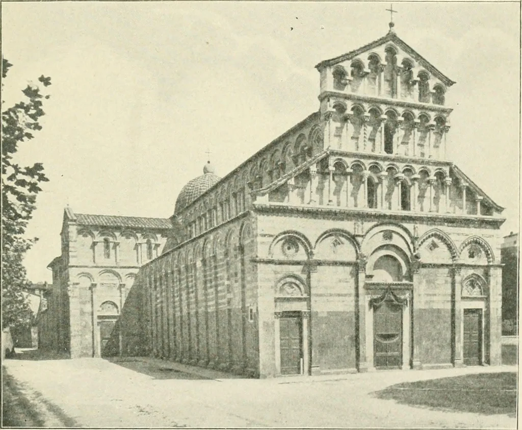 An illustration from A history of architecture in Italy from the time of Constantine to the dawn of the renaissance, 1901, leaf 322
