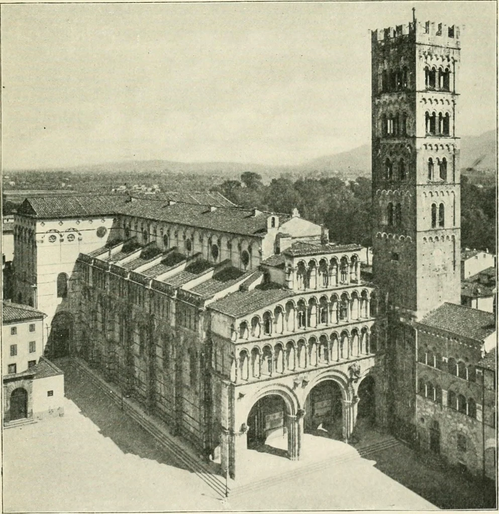 An illustration from A history of architecture in Italy from the time of Constantine to the dawn of the renaissance, 1901, leaf 328