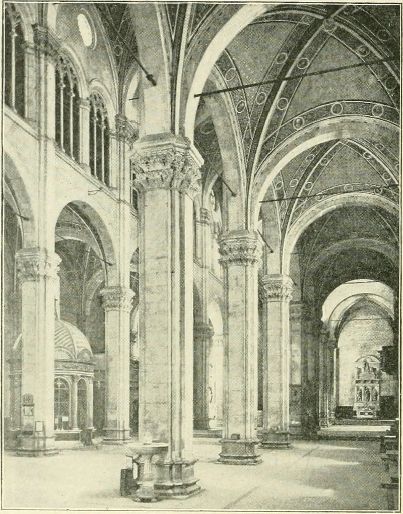 An illustration from A history of architecture in Italy from the time of Constantine to the dawn of the renaissance, 1901, leaf 329