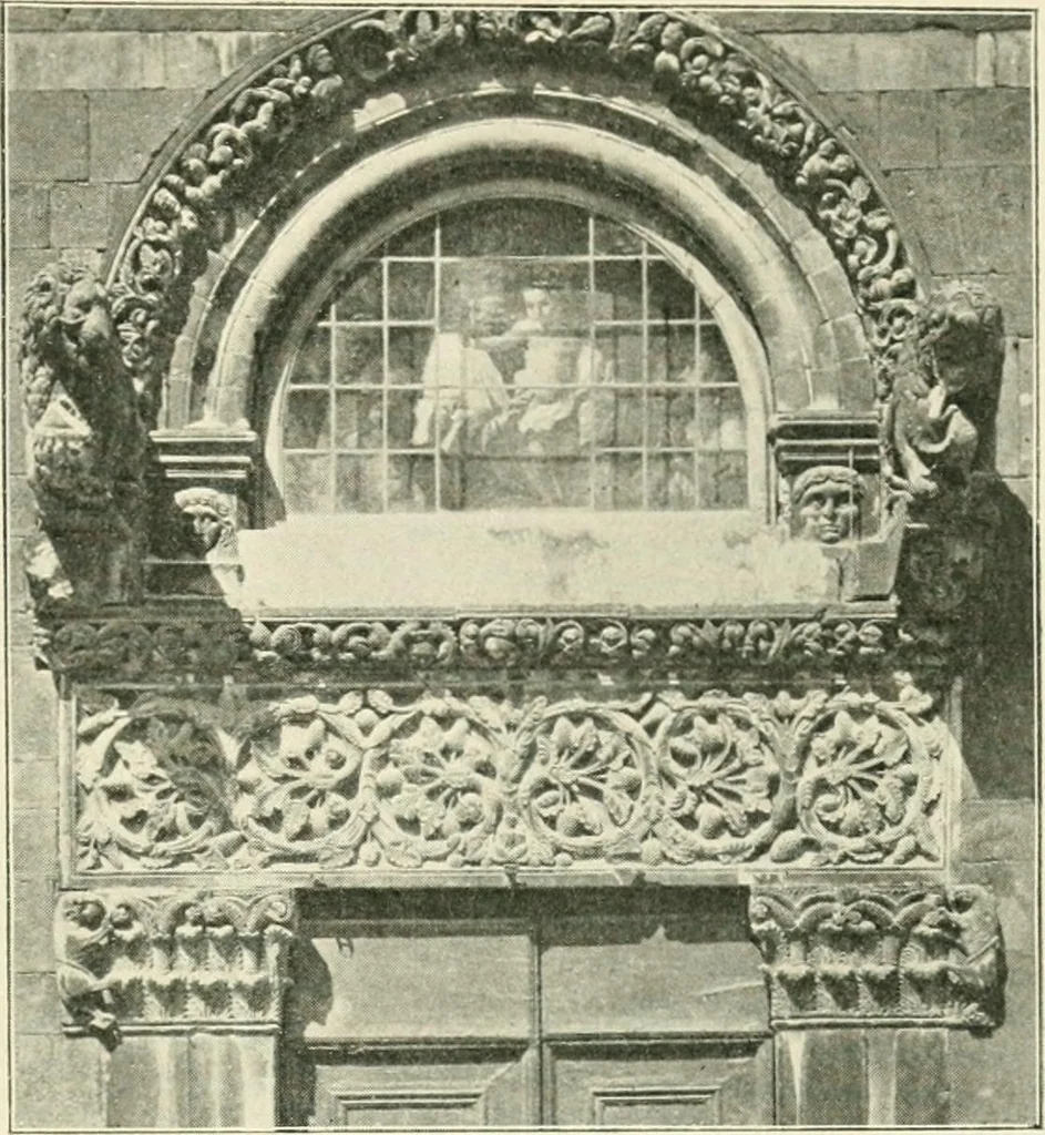 An illustration from A history of architecture in Italy from the time of Constantine to the dawn of the renaissance, 1901, leaf 330