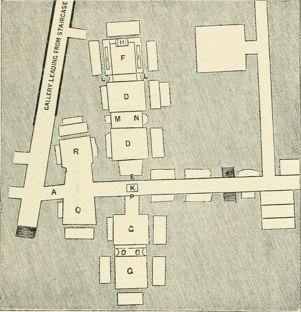 An illustration from A history of architecture in Italy from the time of Constantine to the dawn of the renaissance, 1901, leaf 34