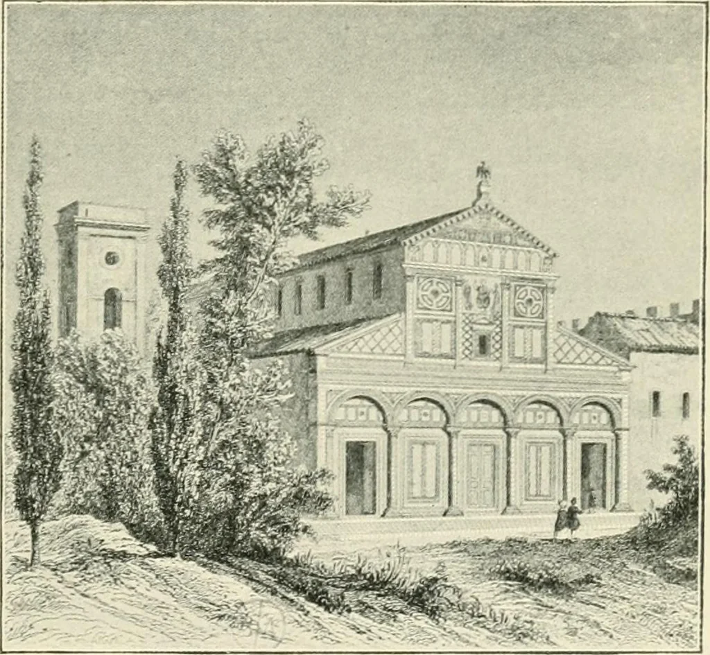 An illustration from A history of architecture in Italy from the time of Constantine to the dawn of the renaissance, 1901, leaf 340