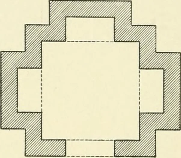 An illustration from A history of architecture in Italy from the time of Constantine to the dawn of the renaissance, 1901, leaf 37