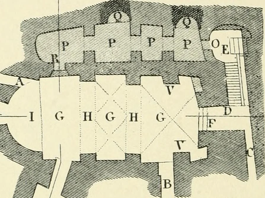An illustration from A history of architecture in Italy from the time of Constantine to the dawn of the renaissance, 1901, leaf 41