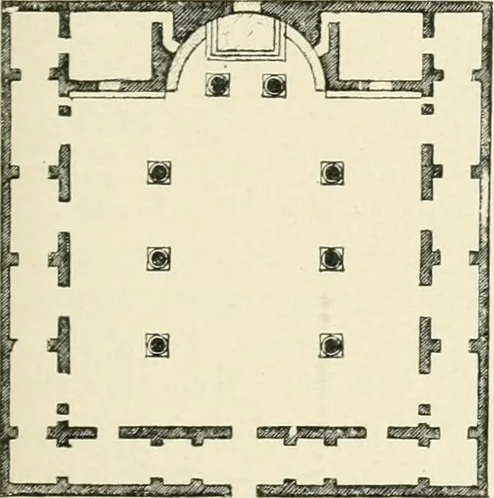 An illustration from A history of architecture in Italy from the time of Constantine to the dawn of the renaissance, 1901, leaf 46