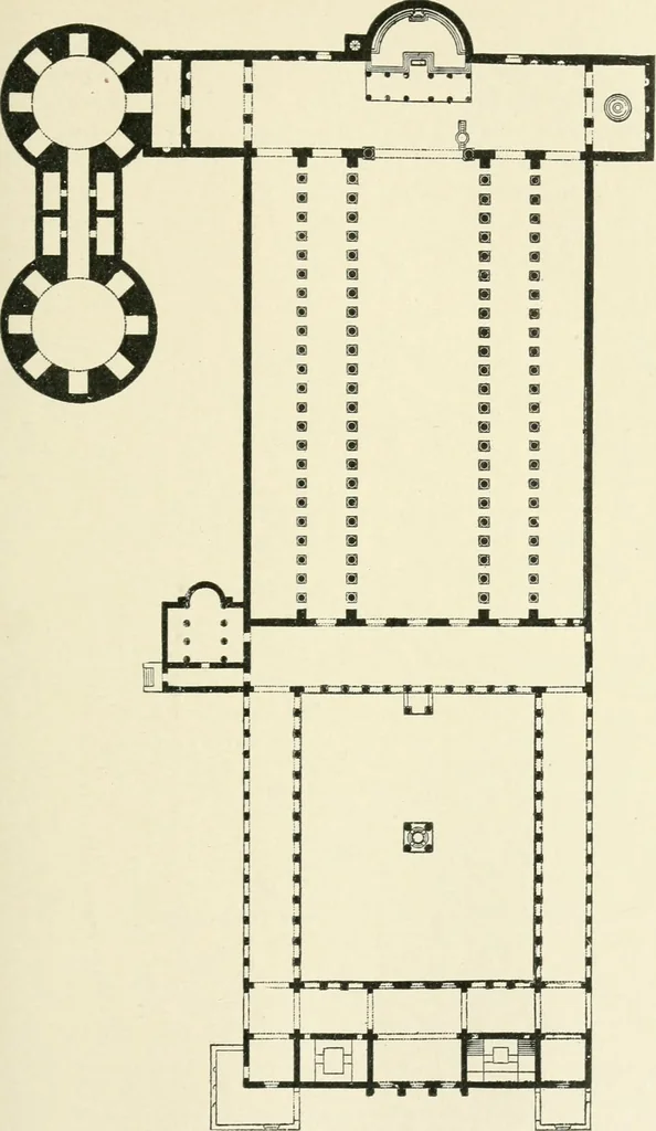 An illustration from A history of architecture in Italy from the time of Constantine to the dawn of the renaissance, 1901, leaf 54