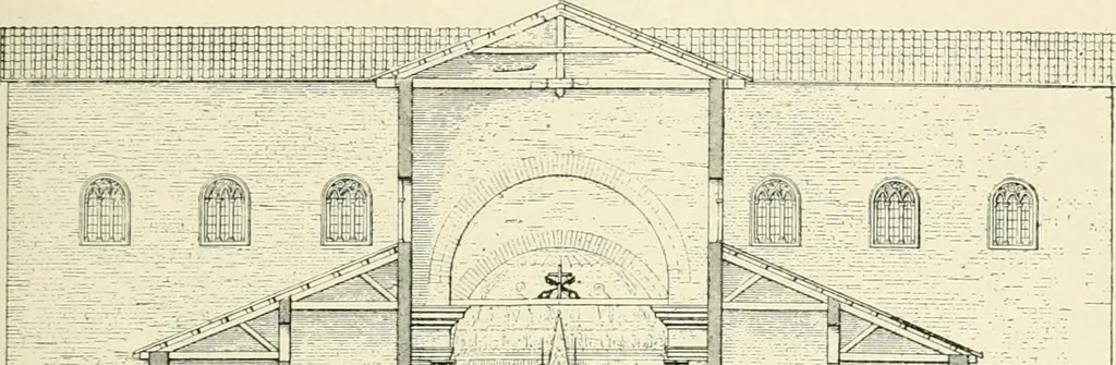 An illustration from A history of architecture in Italy from the time of Constantine to the dawn of the renaissance, 1901, leaf 56