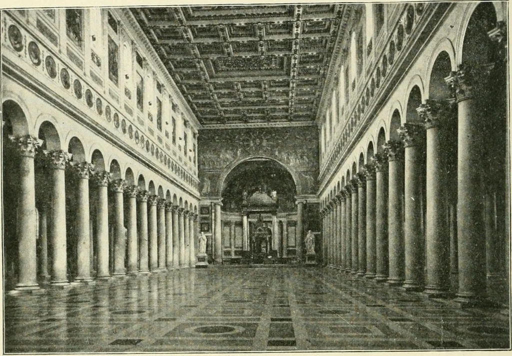 An illustration from A history of architecture in Italy from the time of Constantine to the dawn of the renaissance, 1901, leaf 59