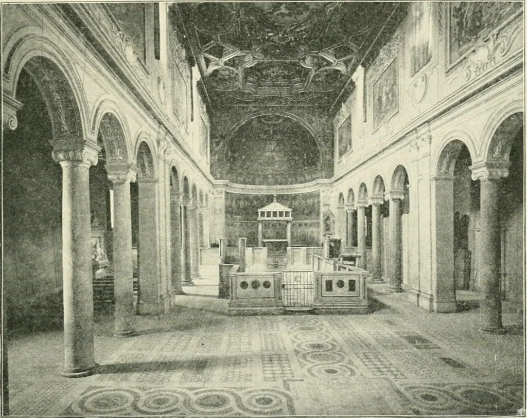 An illustration from A history of architecture in Italy from the time of Constantine to the dawn of the renaissance, 1901, leaf 74