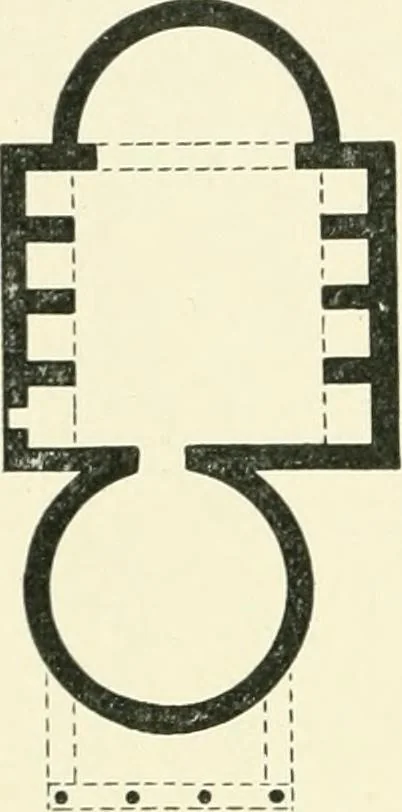 An illustration from A history of architecture in Italy from the time of Constantine to the dawn of the renaissance, 1901, leaf 75