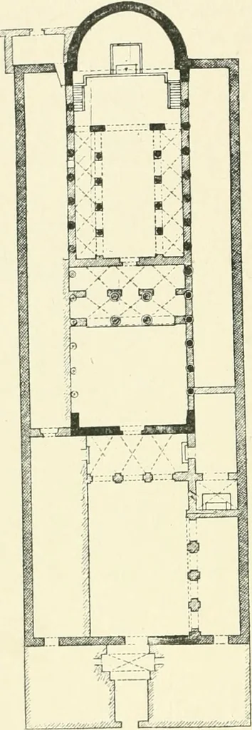 An illustration from A history of architecture in Italy from the time of Constantine to the dawn of the renaissance, 1901, leaf 79
