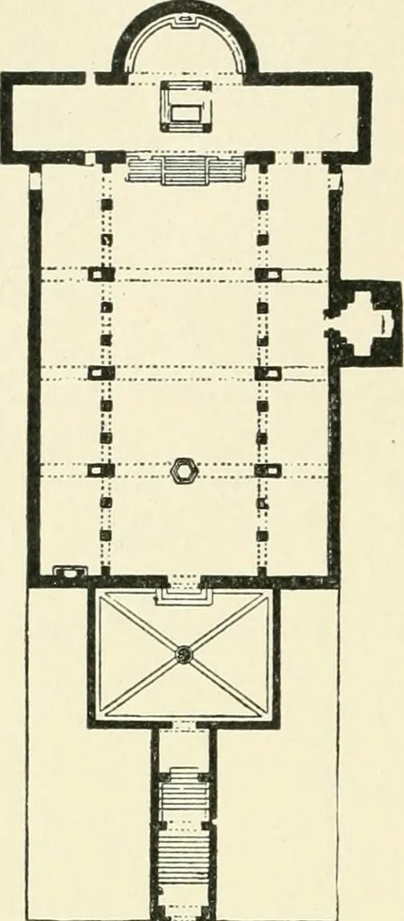 An illustration from A history of architecture in Italy from the time of Constantine to the dawn of the renaissance, 1901, leaf 83