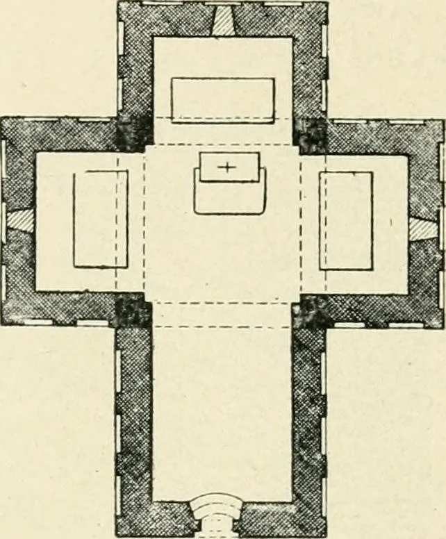 An illustration from A history of architecture in Italy from the time of Constantine to the dawn of the renaissance, 1901, leaf 92