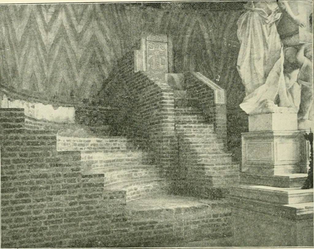 An illustration from A history of architecture in Italy from the time of Constantine to the dawn of the renaissance, 1901, leaf 97