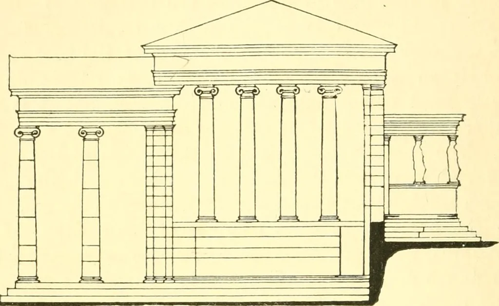An illustration from A history of architectural development .., 1905, leaf 118