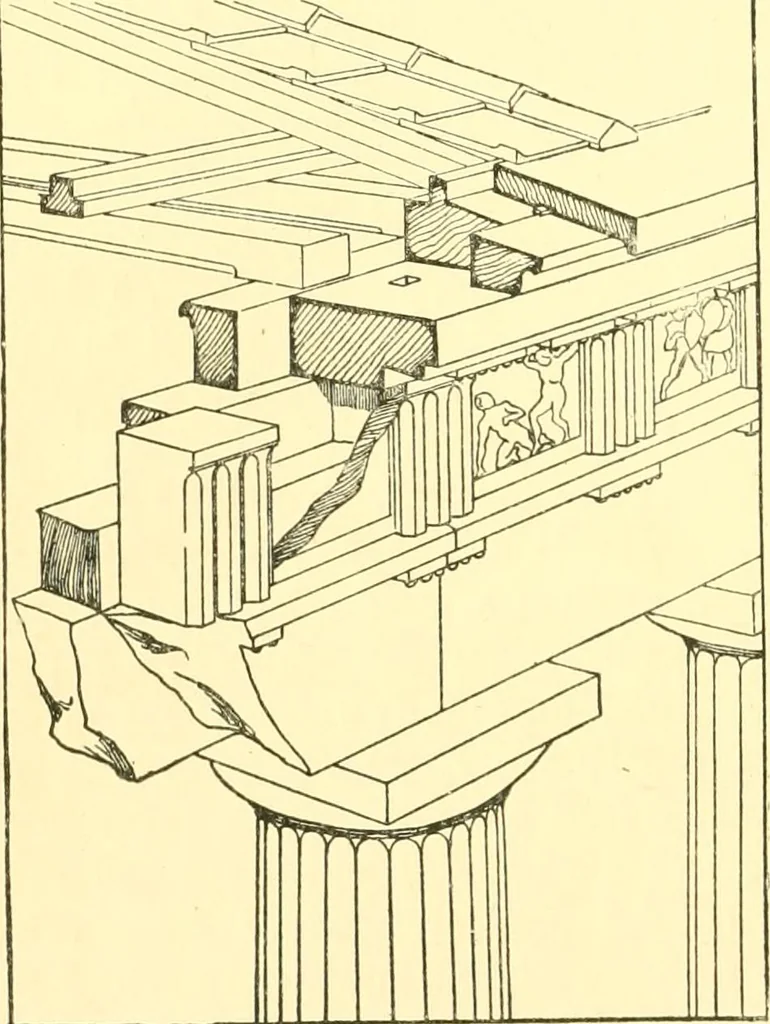 An illustration from A history of architectural development .., 1905, leaf 126