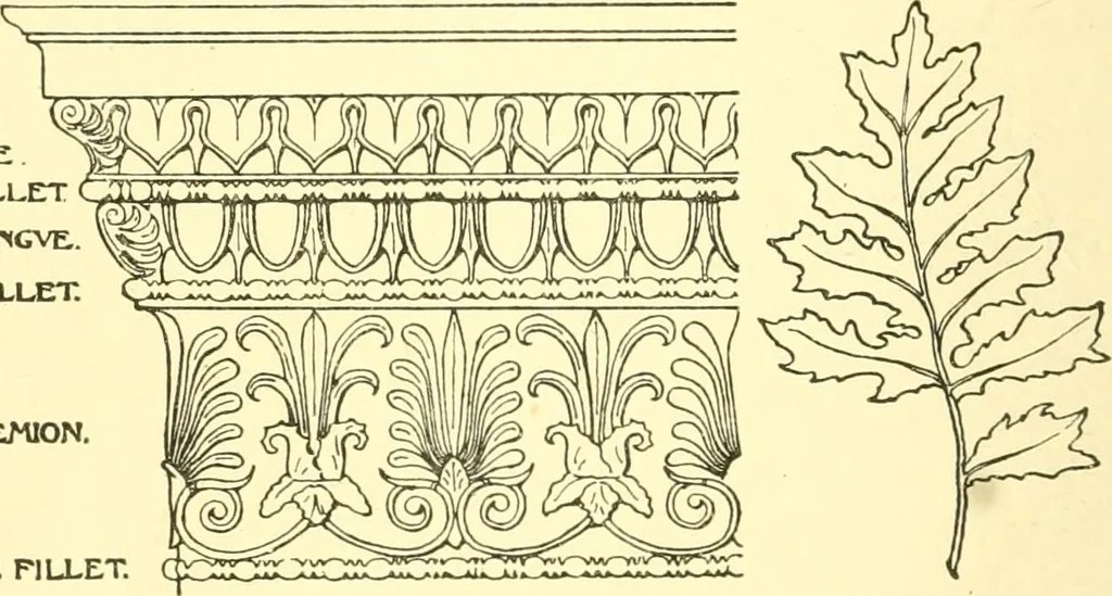 An illustration from A history of architectural development .., 1905, leaf 138