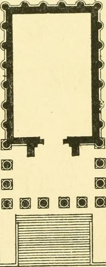 An illustration from A history of architectural development .., 1905, leaf 175