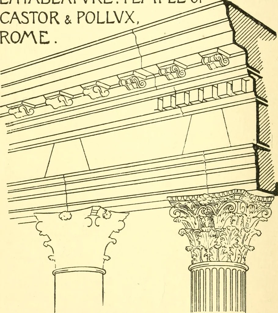 An illustration from A history of architectural development .., 1905, leaf 176