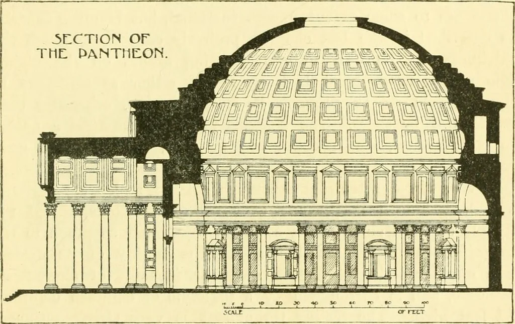 An illustration from A history of architectural development .., 1905, leaf 185
