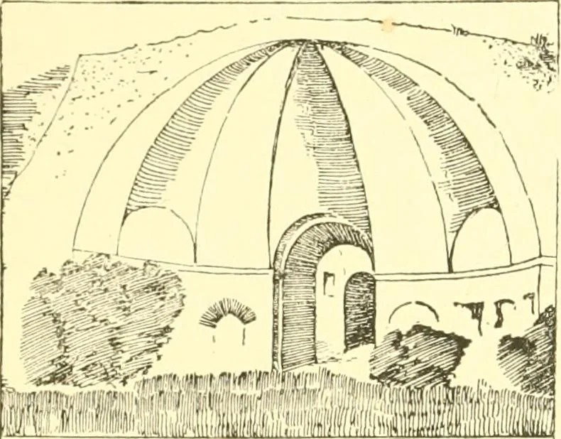 An illustration from A history of architectural development .., 1905, leaf 194