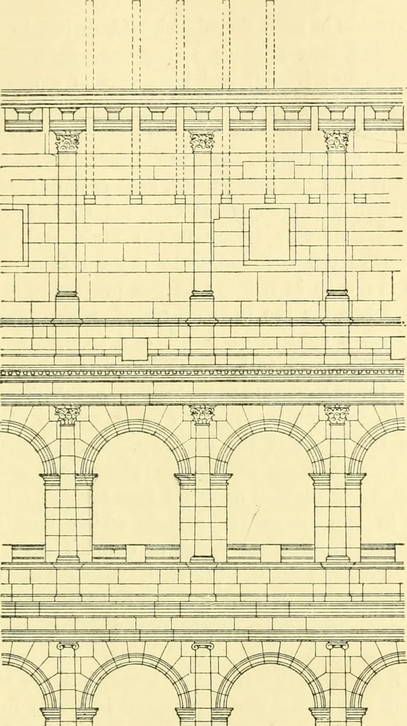 An illustration from A history of architectural development .., 1905, leaf 197