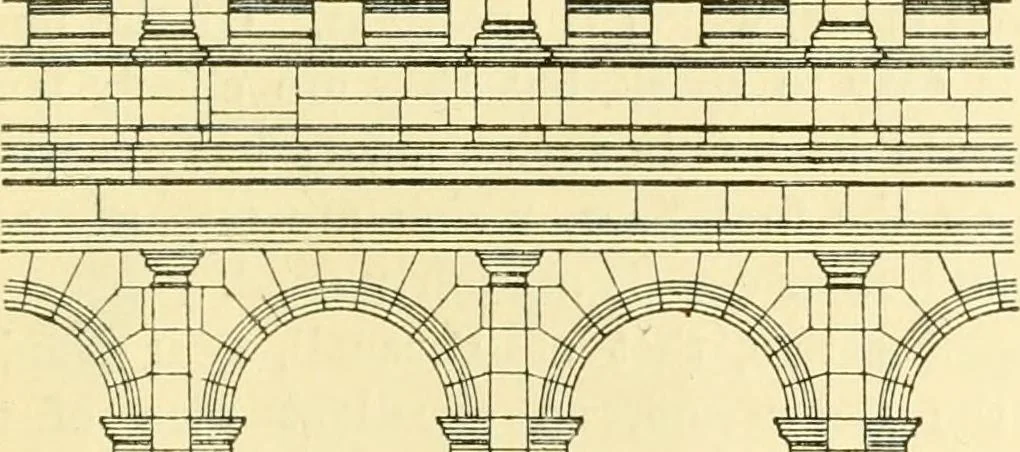 An illustration from A history of architectural development .., 1905, leaf 197