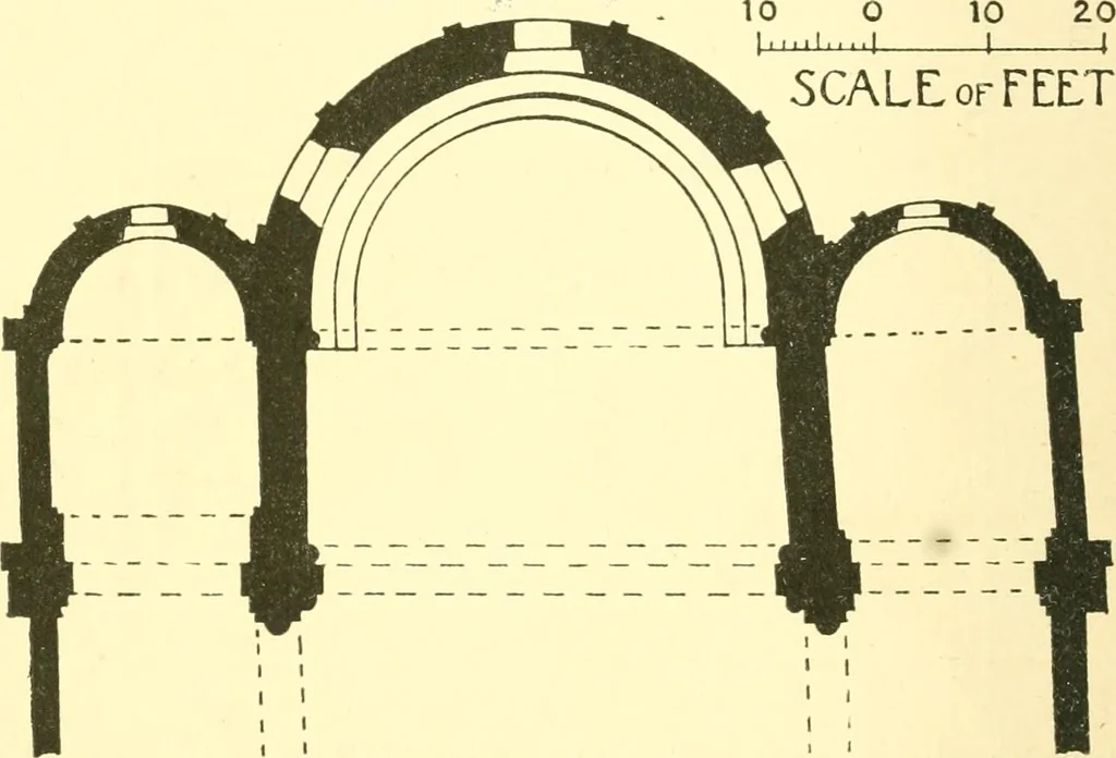 An illustration from A history of architectural development .., 1905, leaf 226