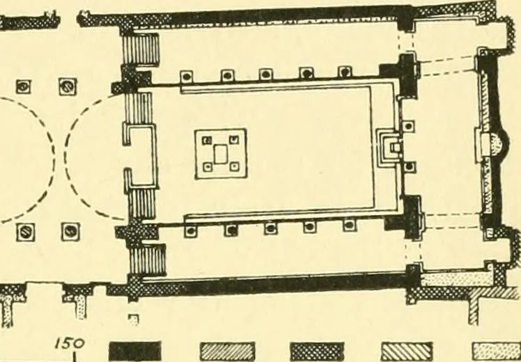 An illustration from A history of architectural development .., 1905, leaf 239