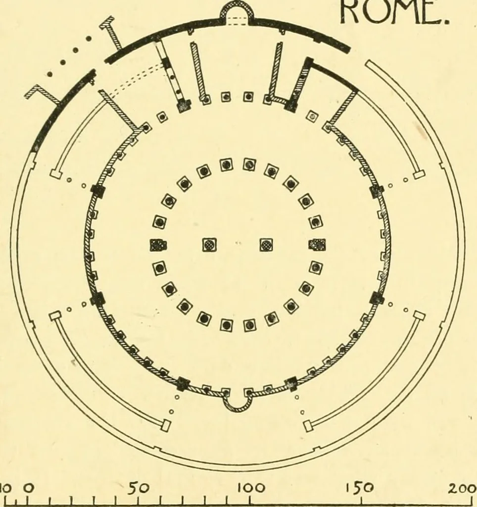 An illustration from A history of architectural development .., 1905, leaf 261