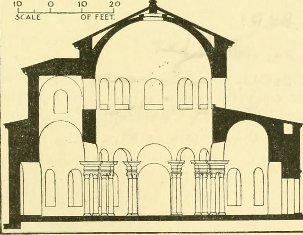 An illustration from A history of architectural development .., 1905, leaf 263
