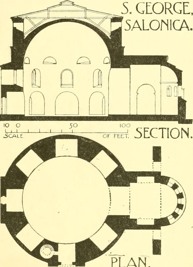 An illustration from A history of architectural development .., 1905, leaf 264