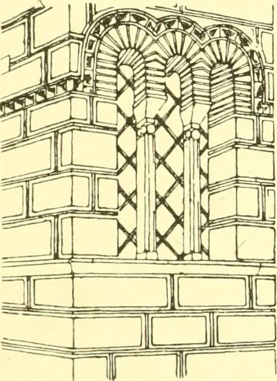An illustration from A history of architectural development .., 1905, leaf 272