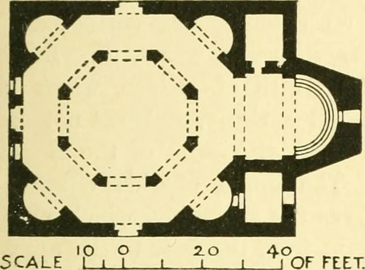 An illustration from A history of architectural development .., 1905, leaf 283