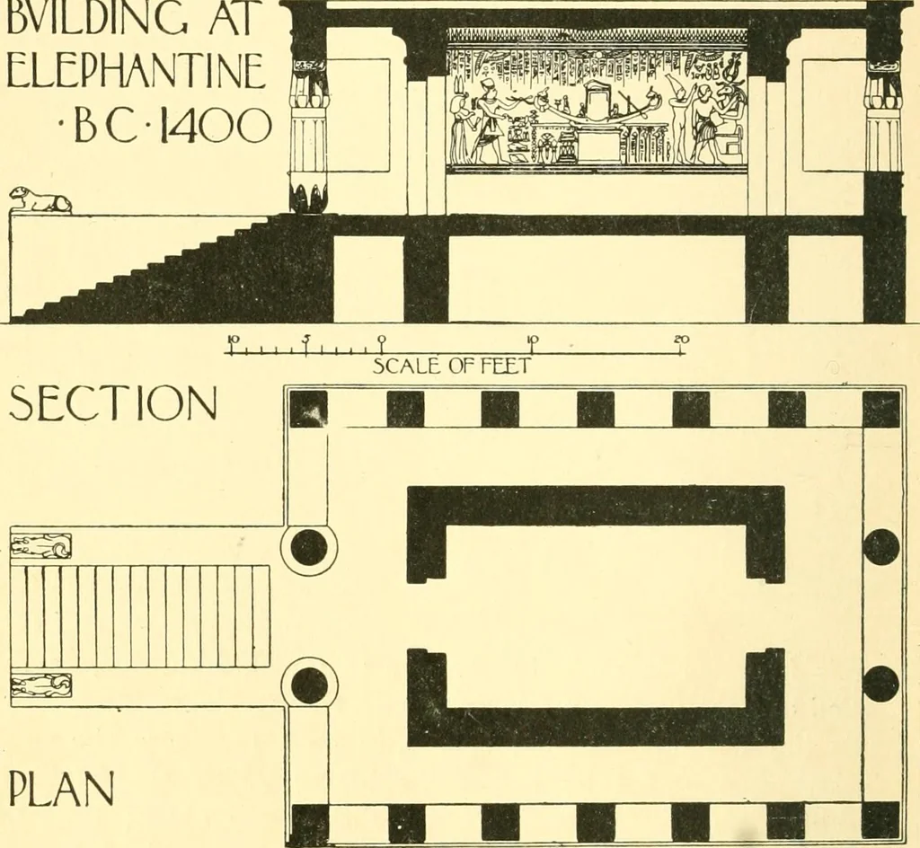 An illustration from A history of architectural development .., 1905, leaf 42