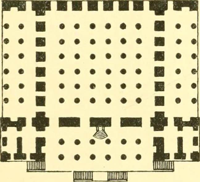 An illustration from A history of architectural development .., 1905, leaf 70