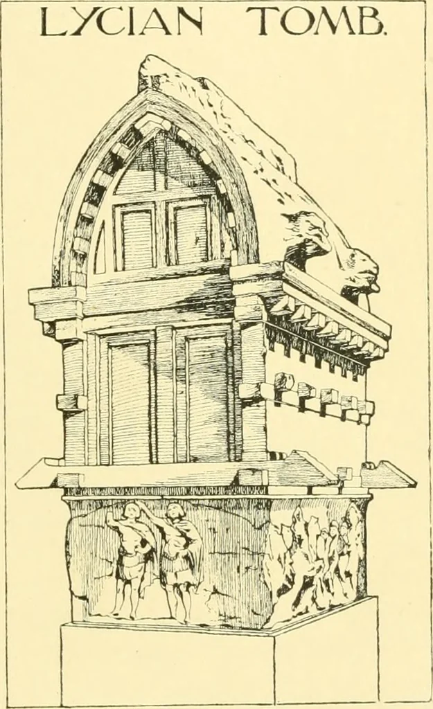 An illustration from A history of architectural development .., 1905, leaf 73