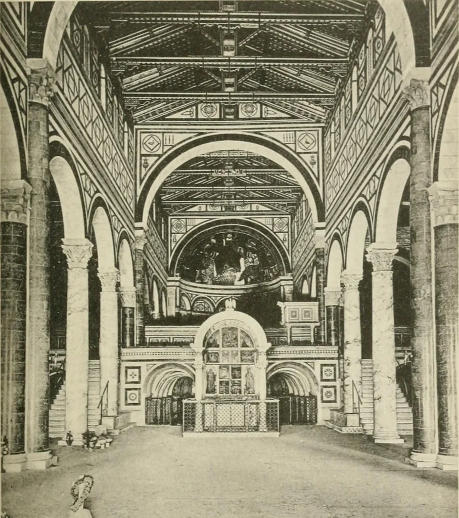 An illustration from A history of architecture for the student, craftsman, and amateur : being a comparative view of the historical styles from the earliest period, 1896, leaf 162