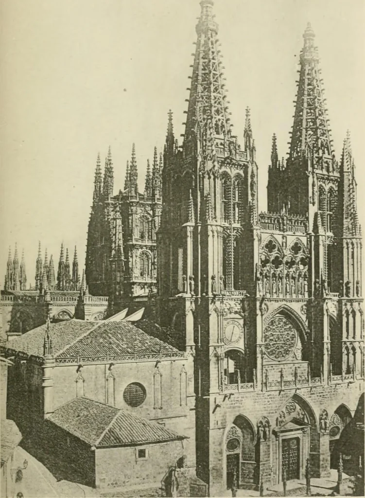 An illustration from A history of architecture for the student, craftsman, and amateur : being a comparative view of the historical styles from the earliest period, 1896, leaf 230