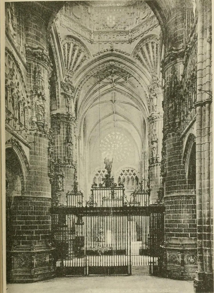 An illustration from A history of architecture for the student, craftsman, and amateur : being a comparative view of the historical styles from the earliest period, 1896, leaf 232