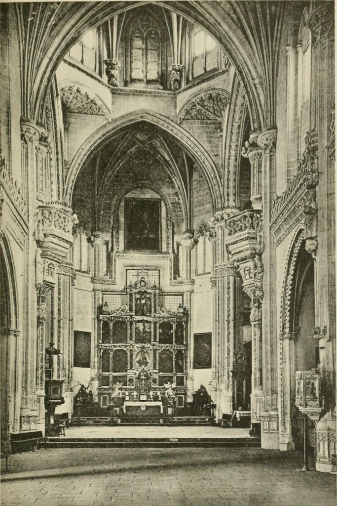An illustration from A history of architecture for the student, craftsman, and amateur : being a comparative view of the historical styles from the earliest period, 1896, leaf 236