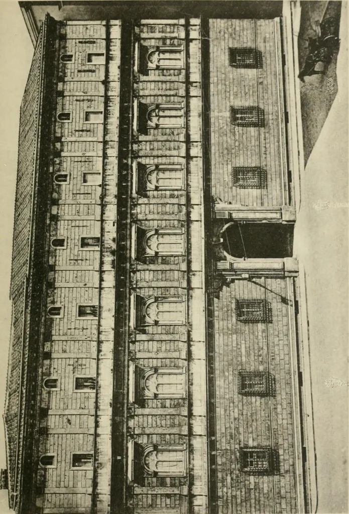 An illustration from A history of architecture for the student, craftsman, and amateur : being a comparative view of the historical styles from the earliest period, 1896, leaf 250