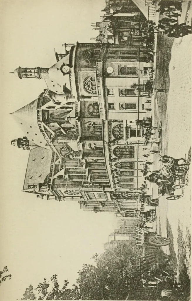 An illustration from A history of architecture for the student, craftsman, and amateur : being a comparative view of the historical styles from the earliest period, 1896, leaf 300