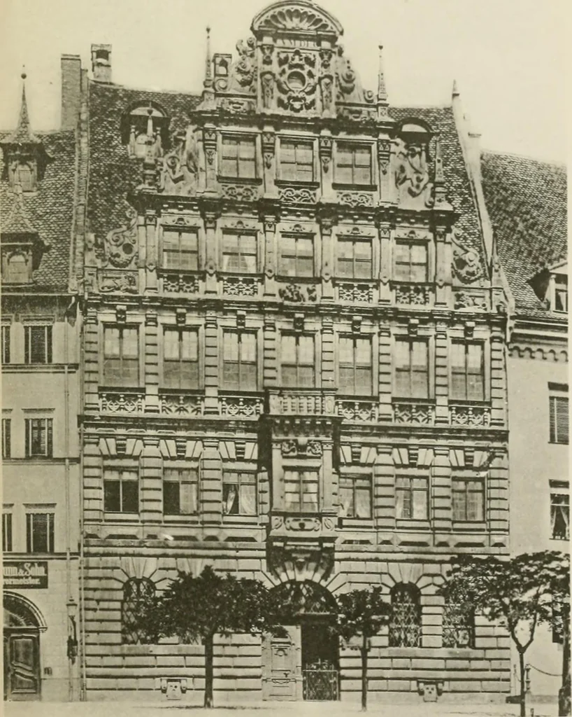 An illustration from A history of architecture for the student, craftsman, and amateur : being a comparative view of the historical styles from the earliest period, 1896, leaf 320