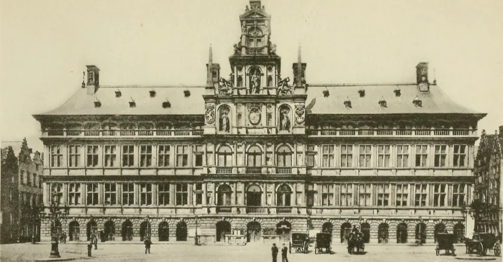 An illustration from A history of architecture for the student, craftsman, and amateur : being a comparative view of the historical styles from the earliest period, 1896, leaf 326