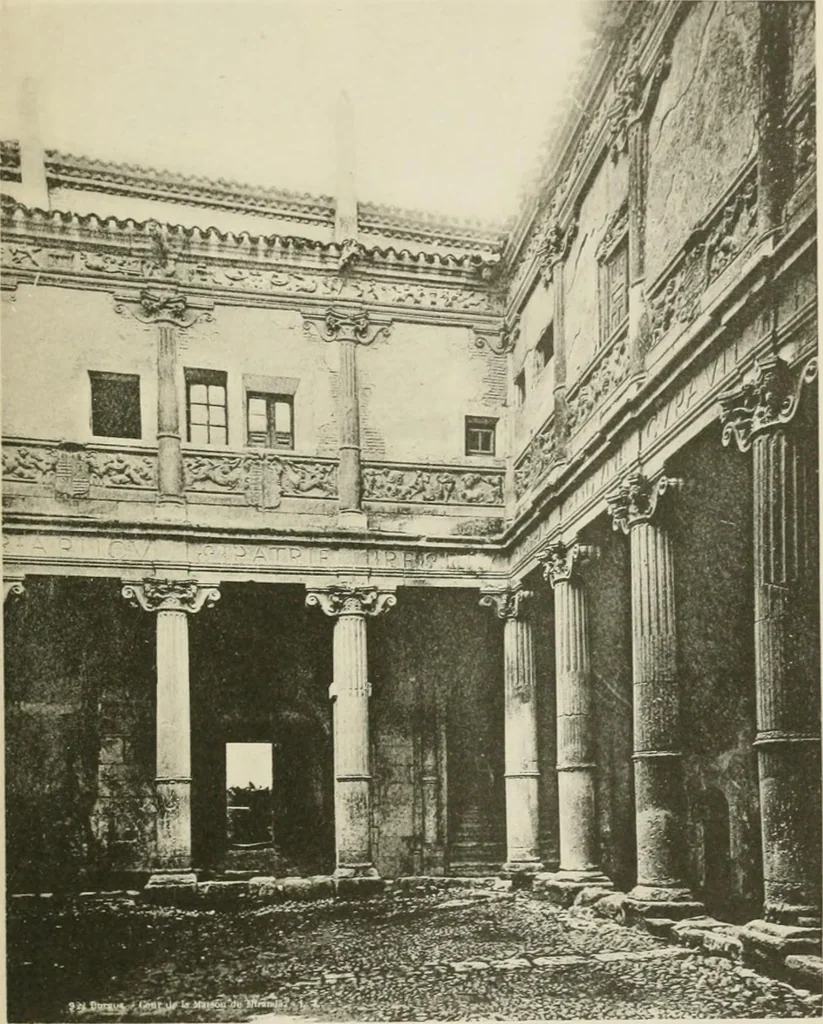 An illustration from A history of architecture for the student, craftsman, and amateur : being a comparative view of the historical styles from the earliest period, 1896, leaf 334