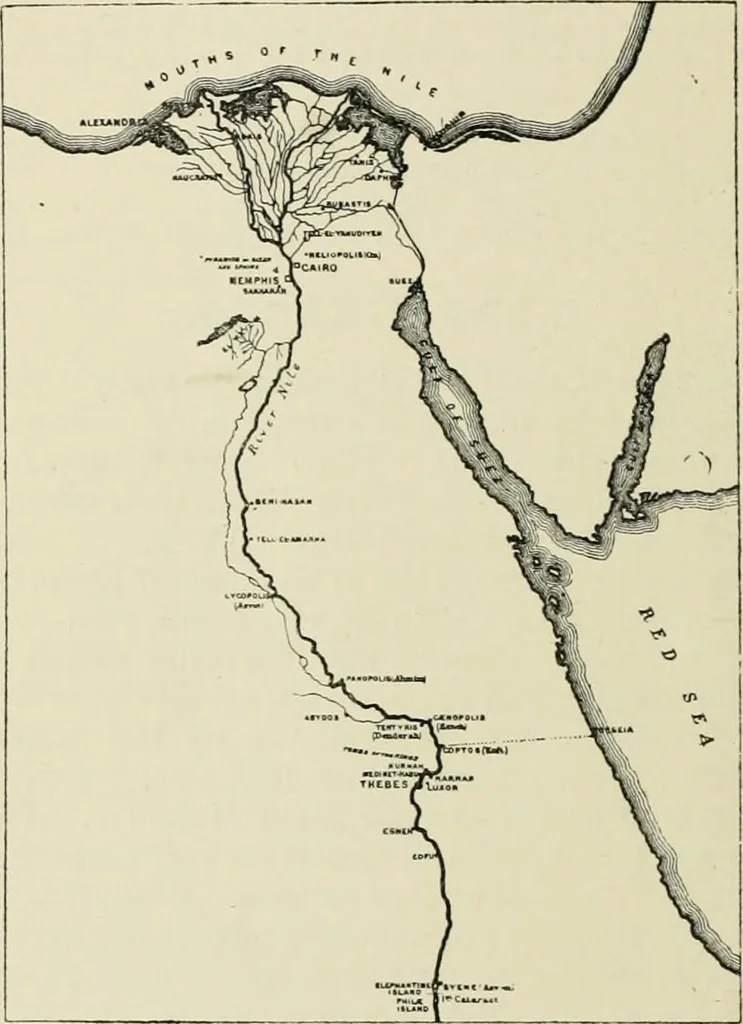 An illustration from A history of architecture for the student, craftsman, and amateur : being a comparative view of the historical styles from the earliest period, 1896, leaf 35